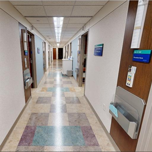 Gonda building, 12th Floor, Hallway A