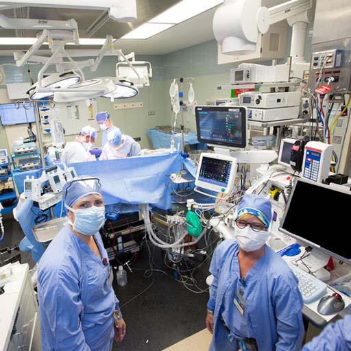 Operating room 802, Mary Brigh building