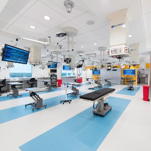 Procedural Skills Lab at Mayo Clinic's J. Wayne and Delores Barr Weaver Simulation Center in Jacksonville, Florida.