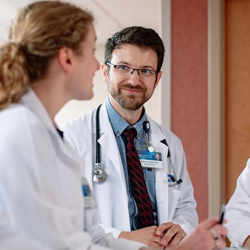 Visiting medical students at a clerkship at Mayo Clinic