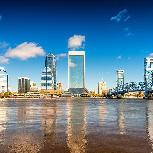 Skyline photo of Jacksonville, Florida