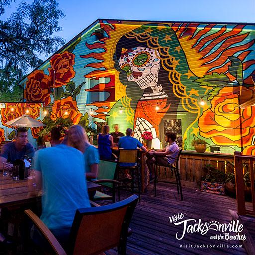 Jacksonville outdoor restaurant patio
