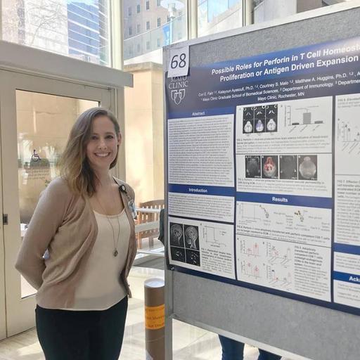 Cori Fain research poster board