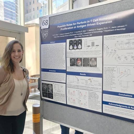 Cori Fain research poster board