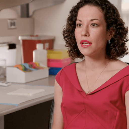 Female pelvic medicine and reconstructive surgery fellow Cassandra Kisby discusses her research