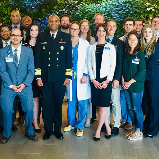 Consultation-Liaison Psychiatry Fellowship alumna, Dr. Ewa Bieber, participated in a Mayo Fellows Association (MFA) event.