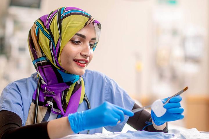 Finding balance in art and medicine