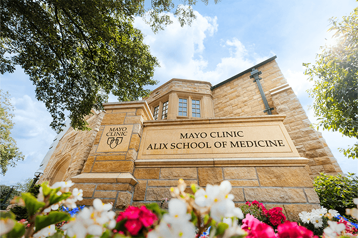 Campus in the spring