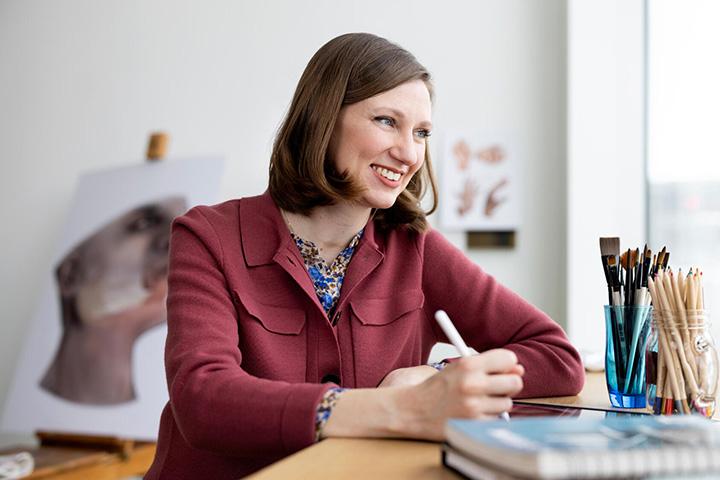 Rebekah Bihun, M.D.: Recent medical school graduate focuses on the practice of art and medicine