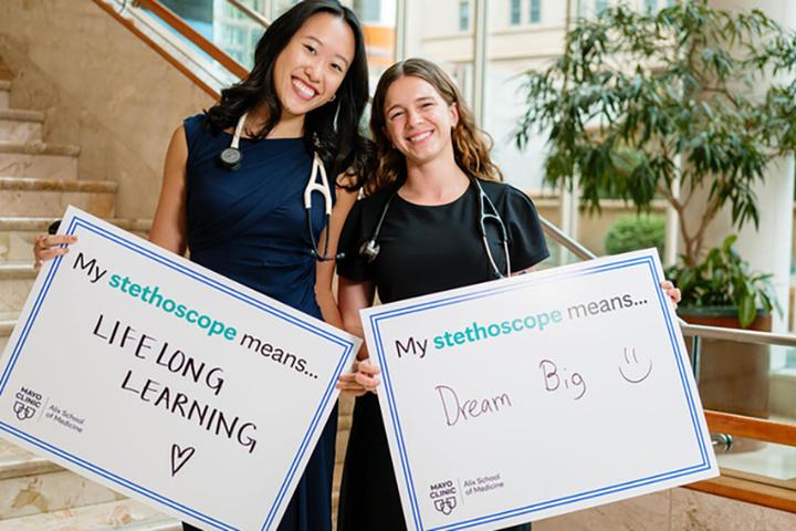 Stethoscope ceremony: A promise of compassion, service, lifelong learning for medical students