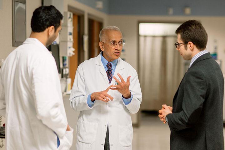 Gastroenterology fellows and faculty collaborating at Mayo Clinic in Rochester, Minnesota.