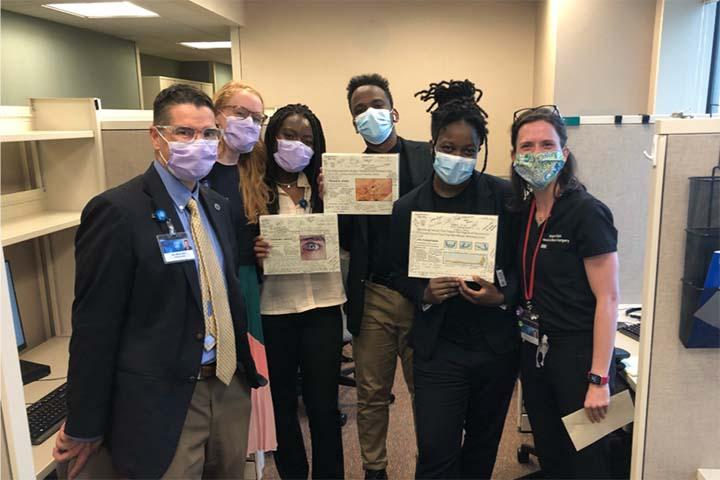 ENT residents and faculty