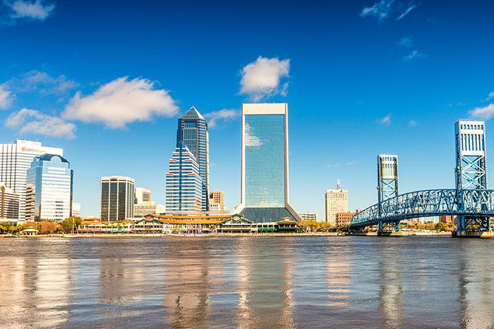 Skyline photo of Jacksonville, Florida